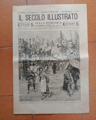 giornale completo secolo illustrato ottobre 1904