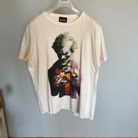 Tshirt Joker bianca della linea Batman tg L