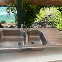 Lavello usato in accaio inox 18/8