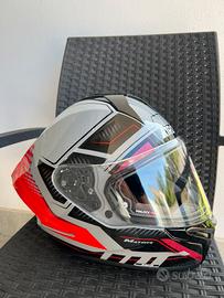 Casco Airoh Matryx rocket red fluo
