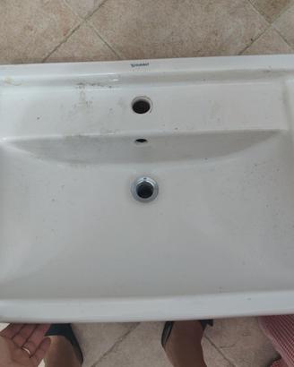 Lavabo bianco duravit