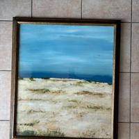 Quadro Salvatore Magazzini  paesaggio dipinto