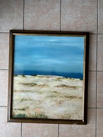 Quadro Salvatore Magazzini  paesaggio dipinto