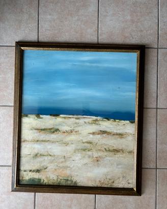 Quadro Salvatore Magazzini  paesaggio dipinto