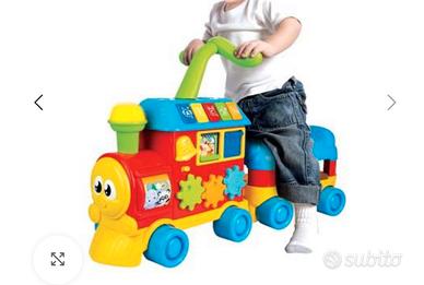 Treno cavalcabile educativo 3 in 1