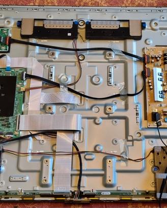 tv samsung q55eq80t componenti scheda madre alimen