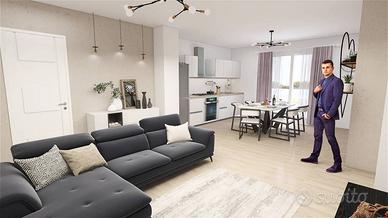 Appartamento di 116 m² con 4 locali e box auto a M