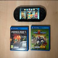 PS Vita + giochi TRATTABILE