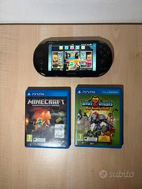 PS Vita + giochi TRATTABILE