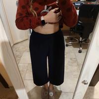 Pantaloni culotte neri - Taglia L