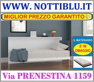 Letto a Scomparsa UGO 1p + MATERASSO OMAGGIO