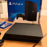 Play Station 4 Ps4 pro 1tb + 2 joypad