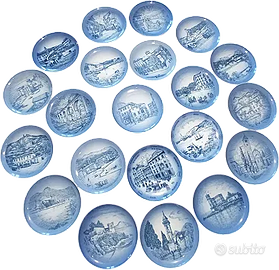 Piatti da collezione Genova Antica, anni '90