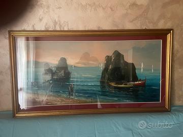 Quadro olio su tela