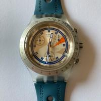 Orologio Swatch crono Irony Diaphane nuovo