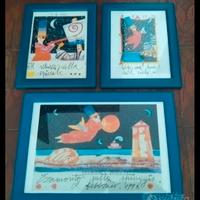 3 quadretti Francesco Musante