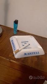 posacenere ashtray martell cognac da tavolo 1970