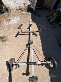 Carrello porta barca
