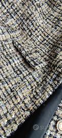 Zara gilet strutturato M L bottoni dorati