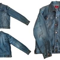 Giacca giubbino jeans H & D usato taglia 50