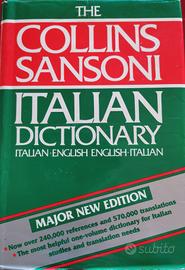 Collins-Sansoni Italian Dictionary/Italian-English