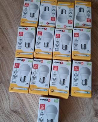 13 Lampadine LED Lexman E27 3W 249lm 2700K 