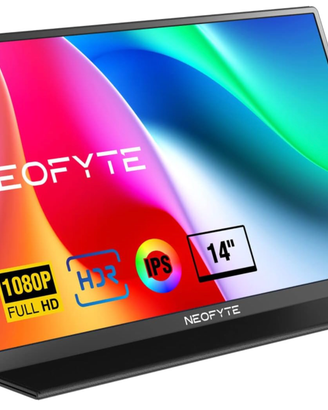 Monitor Portatile 14 Pollici 1080P FHD HDR IPS