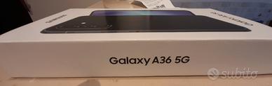 Samsung Galaxy A36 - 5G - 6GB  - 128 GB Nero Nuovo