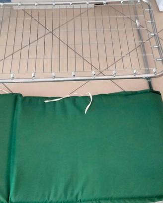 Letto Pelosetti 104x44 cm metallo 