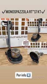 Levigatrice per parquet MONOSPAZZOLA RT 17 KT
