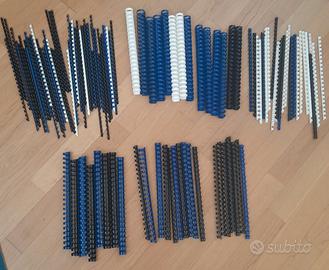 128 dorsi a spirale per rilegatura 