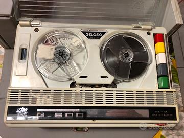 Registratore a nastro anni 60 Geloso G600