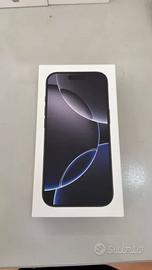 Iphone 16 pro nero 256gb