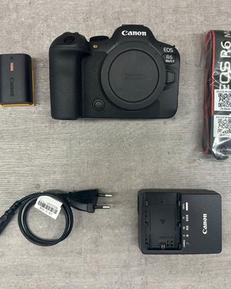 Canon EOS R6 Mark II Body ex expo 529 scatti nuova