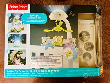 FISHER PRICE Giostrina per lettino con proiettore 