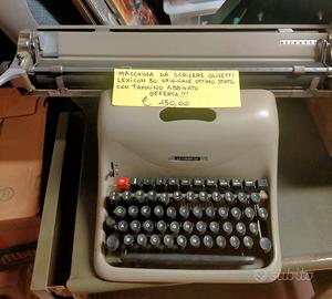 ANTICA MACCHINA DA SCRIVERE OLIVETTI LEXICON 80