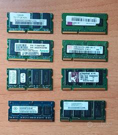 memorie RAM per portatili