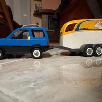 Furgoncino e Trailer cavalli Playmobil
