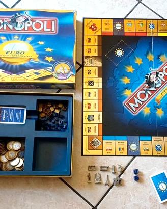 Monopoli Euro Ed.  Celebrativa gioco vintage EG