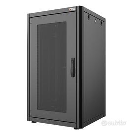 Armadio Rack 19" 600x600 12 Unità Nero