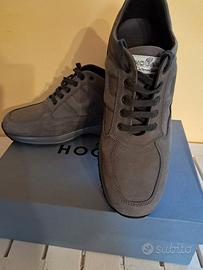 Hogan Interactive Uomo Camoscio Carbone Tg 42 EU