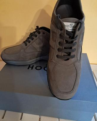 Hogan Interactive Uomo Camoscio Carbone Tg 42 EU