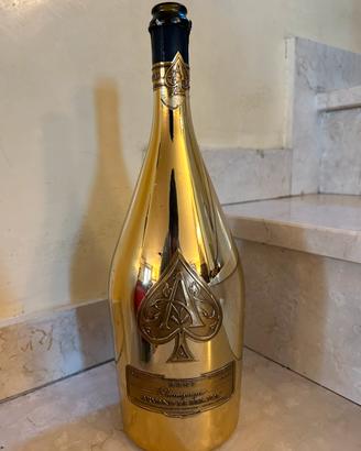 Bottiglia vuota Armand De Brignac Magnum Gold
