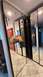 Cappottiera a specchio componibile