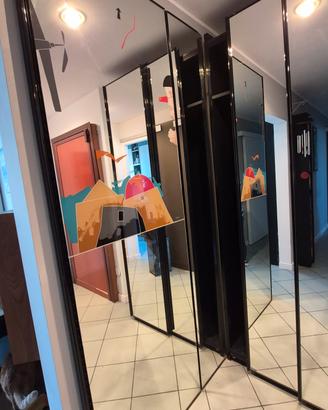 Cappottiera a specchio componibile