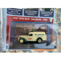 Fiat 1100 elr galbani 1951 eaglemoss n°1 1:43