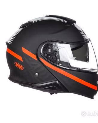 Casco shoei neotec II separator tc-5 black/white