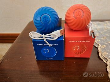 Gioco per cani/ gatti palla interrativa blu