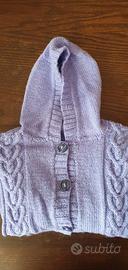 Cardigan bambino/a FATTA A MANO