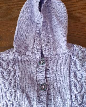 Cardigan bambino/a FATTA A MANO